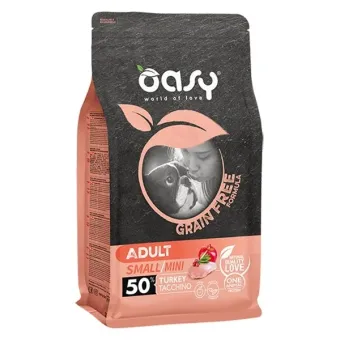 Oasy G.F.Cane Adult Small/Mini Dinde 2,5 Gr