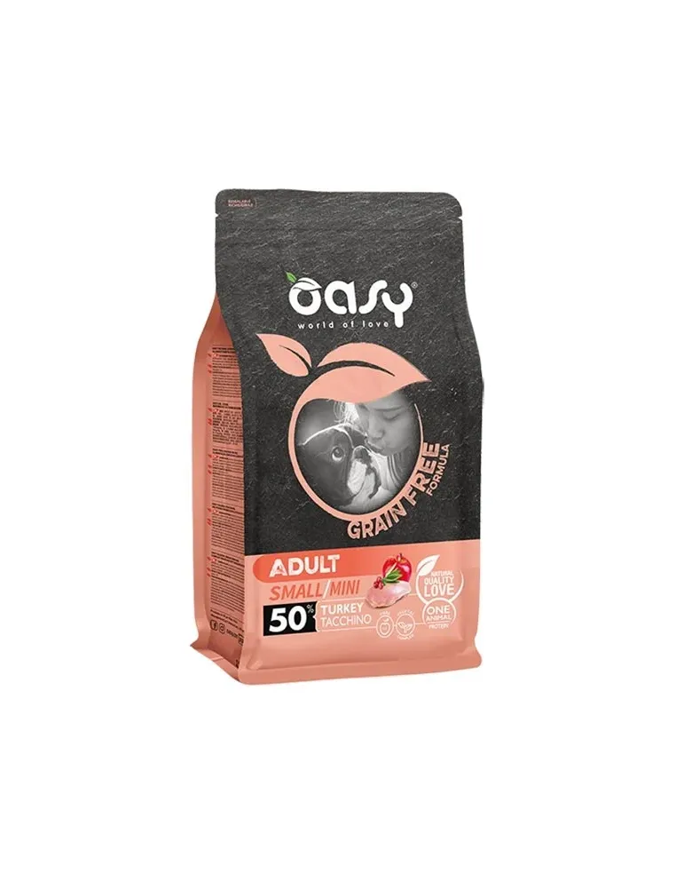Oasy G.F.Cane Adult Small/Mini Turkey 2,5 Gr