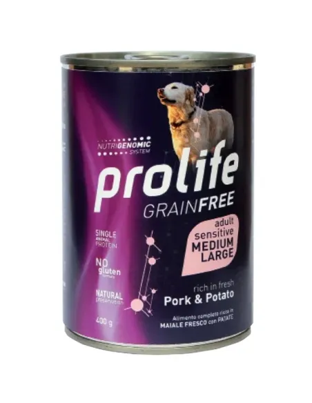 Prolife dog gf pork and potatoes 400 g