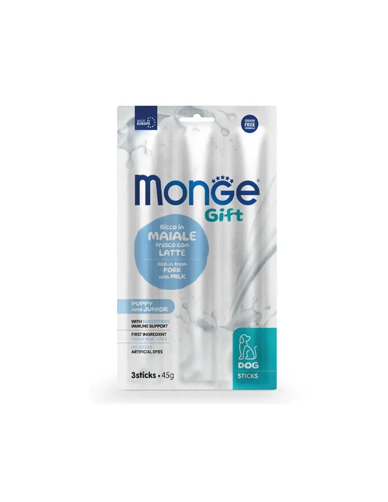 Monge Dog Gift Stick Welpe Schwein 45 Gr