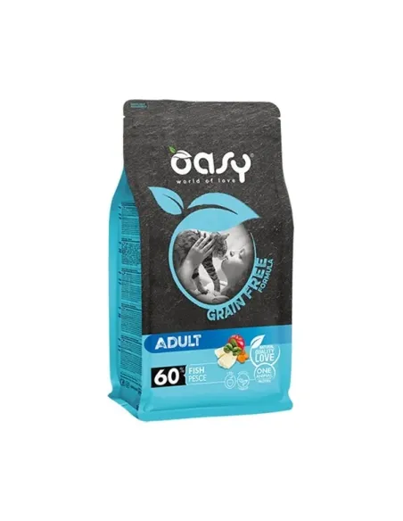 Oasy Dry Gatto G.F. Adult Pesce 300 Gr