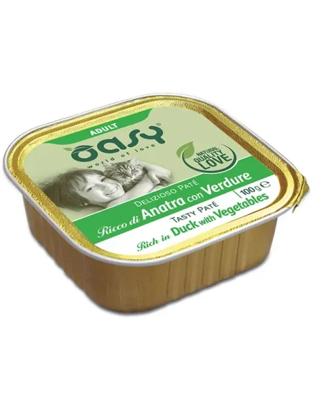 paté de verduras de pato 100 g o gato