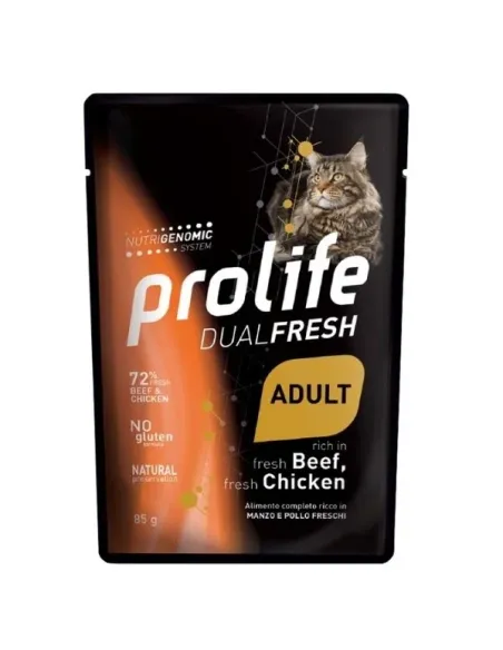 Prolife cat dual ad beef 85 g