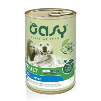 Paté de pescado adulto 400 g oasy