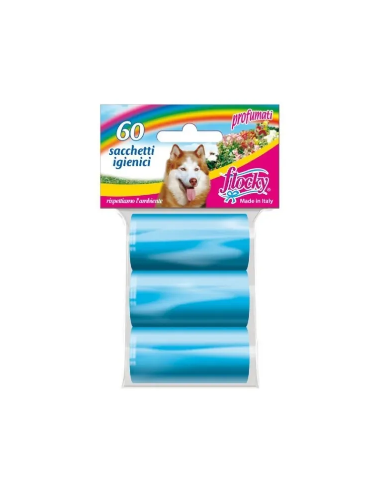 Sacs hygiéniques 3x20 rouleaux floqués