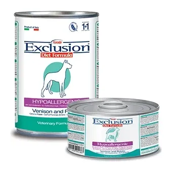 Exclusion - Diet Hypoallergenic Venison and Potatoes