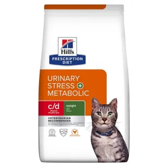Hill's PDiet Urinary Stress+Metab Gatto 3 kg