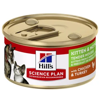 Kitten Mother Mousse Pollo e Tacchino 85 gr