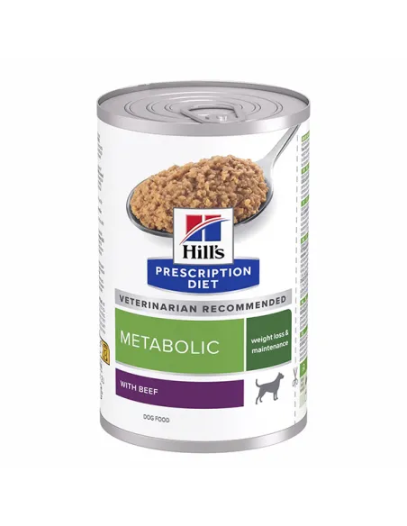 Hill's Metabolic Canine Manzo Lattina 370 gr