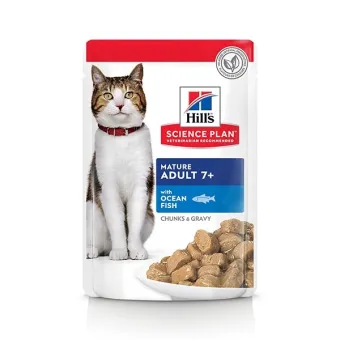 Hill's Senior Feline Pesce 85 gr