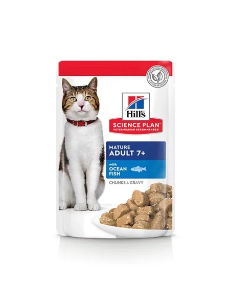 Hill's Senior Feline Pesce 85 gr
