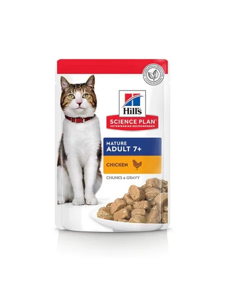 Hill's Senior Feline Pollo 85 gr Bst
