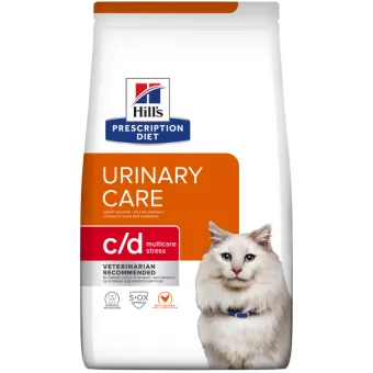Cat Hills Pdiet C/D 1.5kg Urinary Strees Pollo