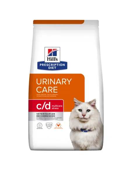 Cat Hills Pdiet C/D 1.5kg Urinary Strees Pollo