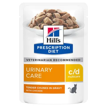 Hill's C/D Feline BST Singola 85 gr Pollo