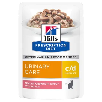 Hill's C/D Feline BST Singola Salmone 85 gr