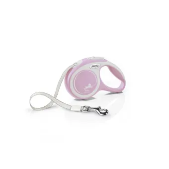 Guinzaglio Flexi New Comfort XS Fettuccia 3mt Rosa