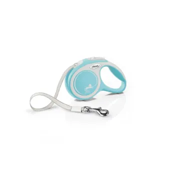 Guinzaglio Flexi New Comfort XS Fettuccia 3mt Azzurro