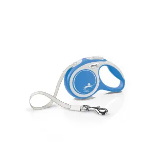 Guinzaglio Flexi New Comfort XS Fettuccia 3mt Blu