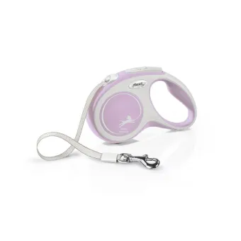 Guinzaglio Flexi New Comfort S Fettuccia 5m 15kg Rosa