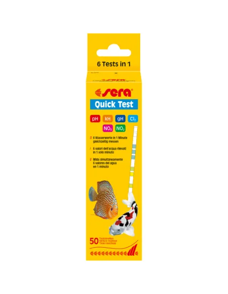 Test Fish Sera Quick 5 In 1 50 Striscie 4960