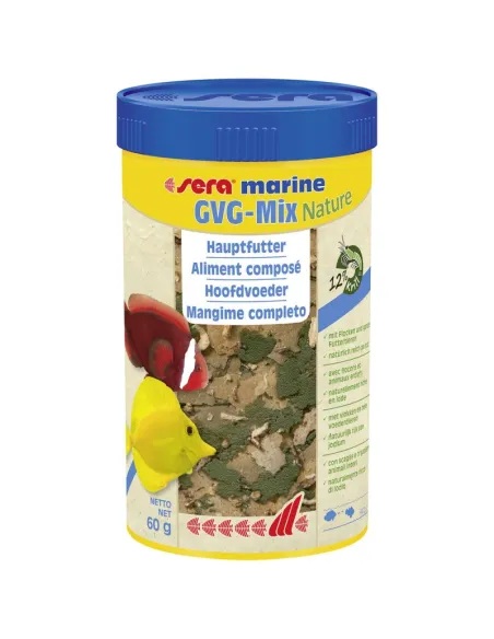 Mangime Fish Sera Marin Natur Gvg-mix 250ml 32254