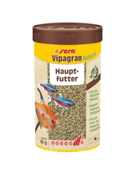 Mangime Fish Sera Vipagran Natur 100ml 0201