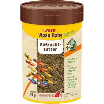 Sera Vipan Baby Mangime Fish 56 g 100 ml