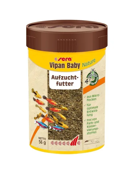 Sera Vipan Baby Mangime Fish 56 g 100 ml
