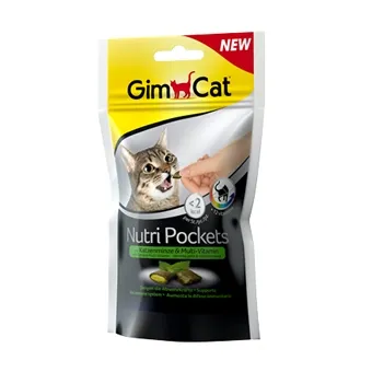 Gimcat Nutri Pockets con Catnip 60 gr