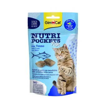 Gimcat Nutri Pockets Fish con Tonno 60 g