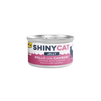Cat Shinycat Jelly Pollo con Gamberi 70g