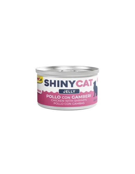 Cat Shinycat Jelly Pollo con Gamberi 70g