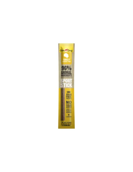 Gimdog Sport Sticks Tacchino Dog Snack 12g