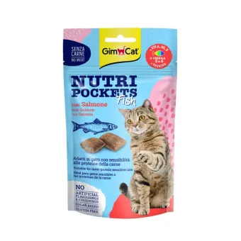 Cat Snack Nutripockets Fish Salmone 60 g