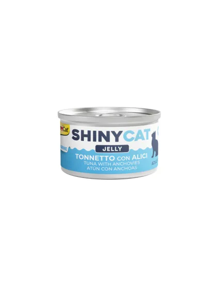 Gimcat Shinycat Jelly Tonnetto Alici Gatto 70 g