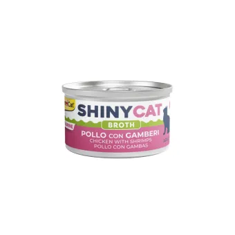 Gimcat Shinycat Pollo Gamberi 70g