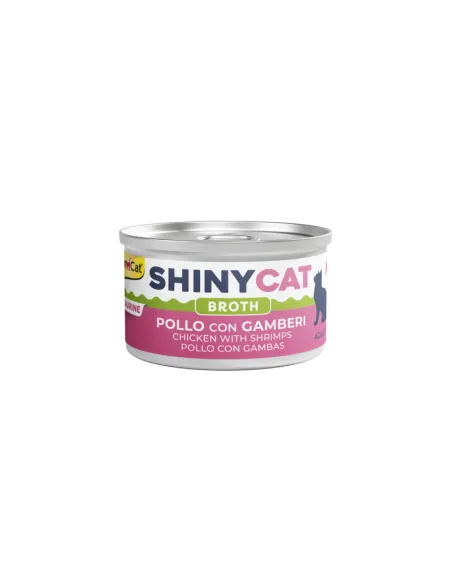 Gimcat Shinycat Pollo Gamberi 70g