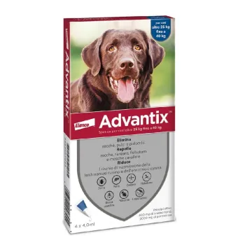 Advantix Spot On Antiparasitikum für Hunde 25-40 kg 4...