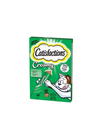 Catisfaction Creamy Snack Gatto Erba Gatta