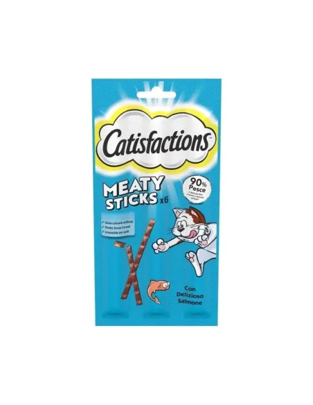 Catisfaction Cat Snack Meaty Sticks Salmone