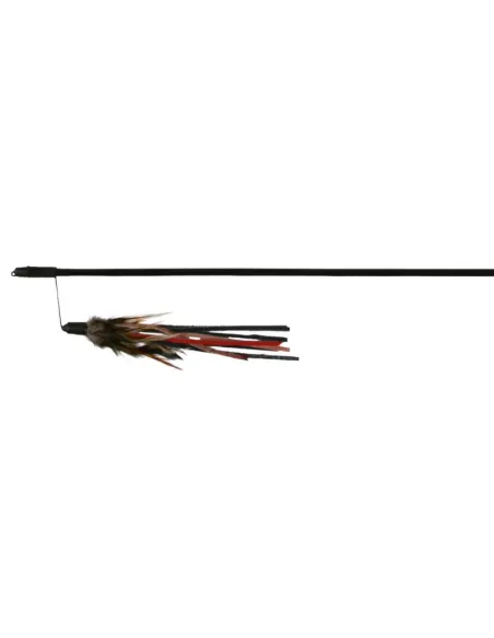 Gioco Gatto C. Pesca Frange/Piume 50cm tx4550