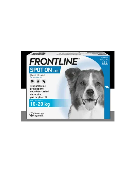 Frontline Spot On Cani Medi 10-20 3 Pip
