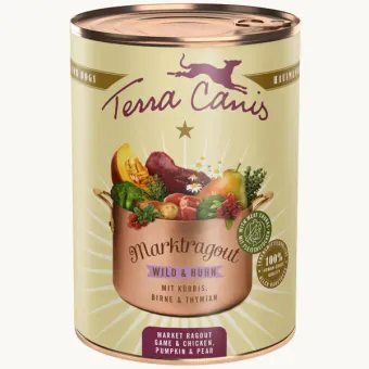 Terra Canis Market Ragout GF Cervo/Pollo 385g