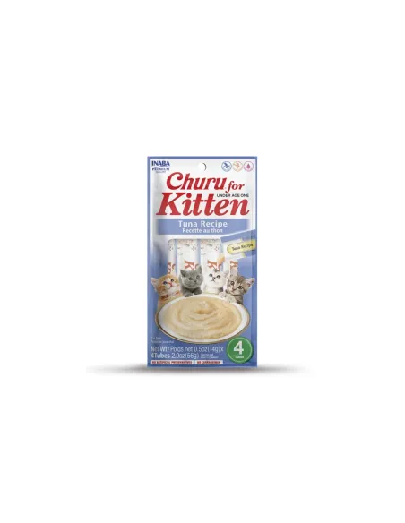 Cat Snack Ciao Churu Kitten Tonno 4x14g