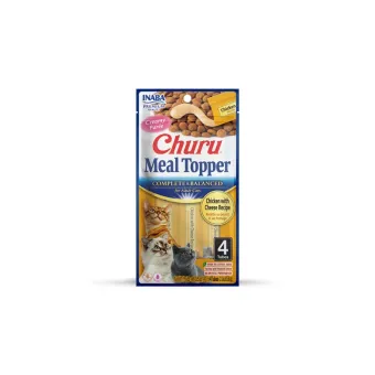 Ciao Churu Cat Snack Topper Pollo Formaggio 4x14g