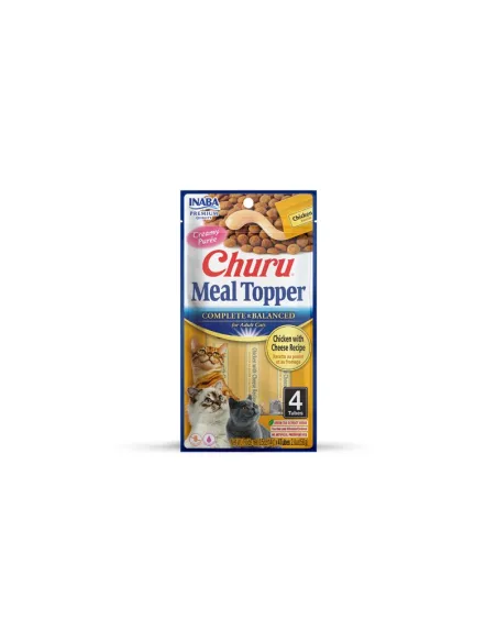 Ciao Churu Cat Snack Topper Pollo Formaggio 4x14g