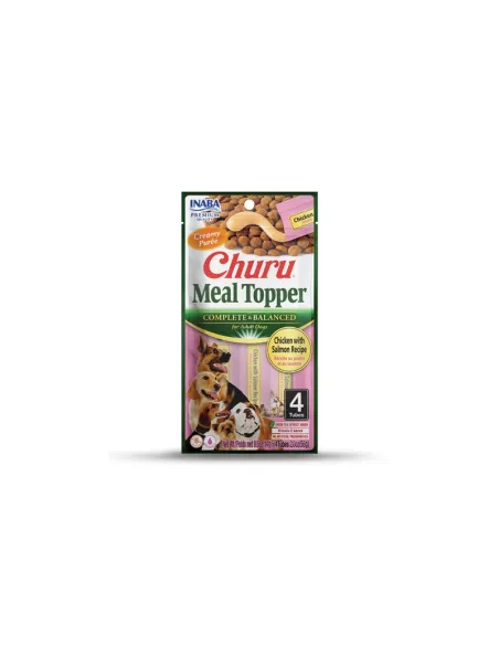 Dog Snack Ciao Churu Topper Pollo e Salmone 7x14g