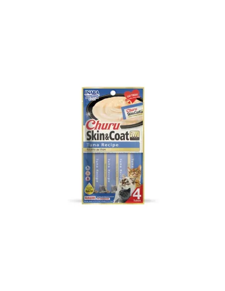 Cat Snack Ciao Churu Skin Coat Tonno 4x14g