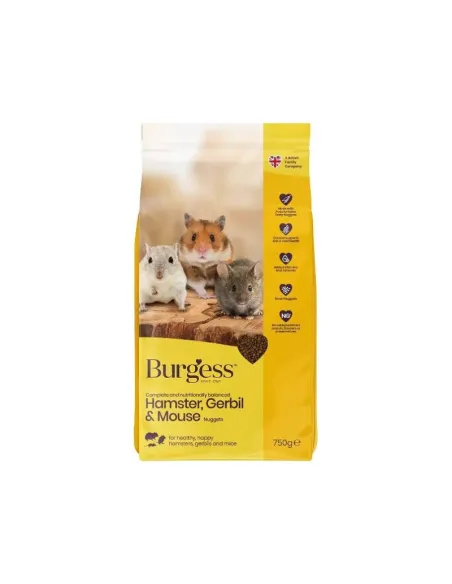 Burgess Excel Mangime Criceto 750g